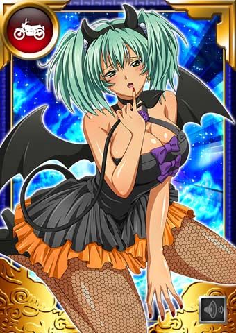 1girl green_hair ikkitousen ryofu_housen solo