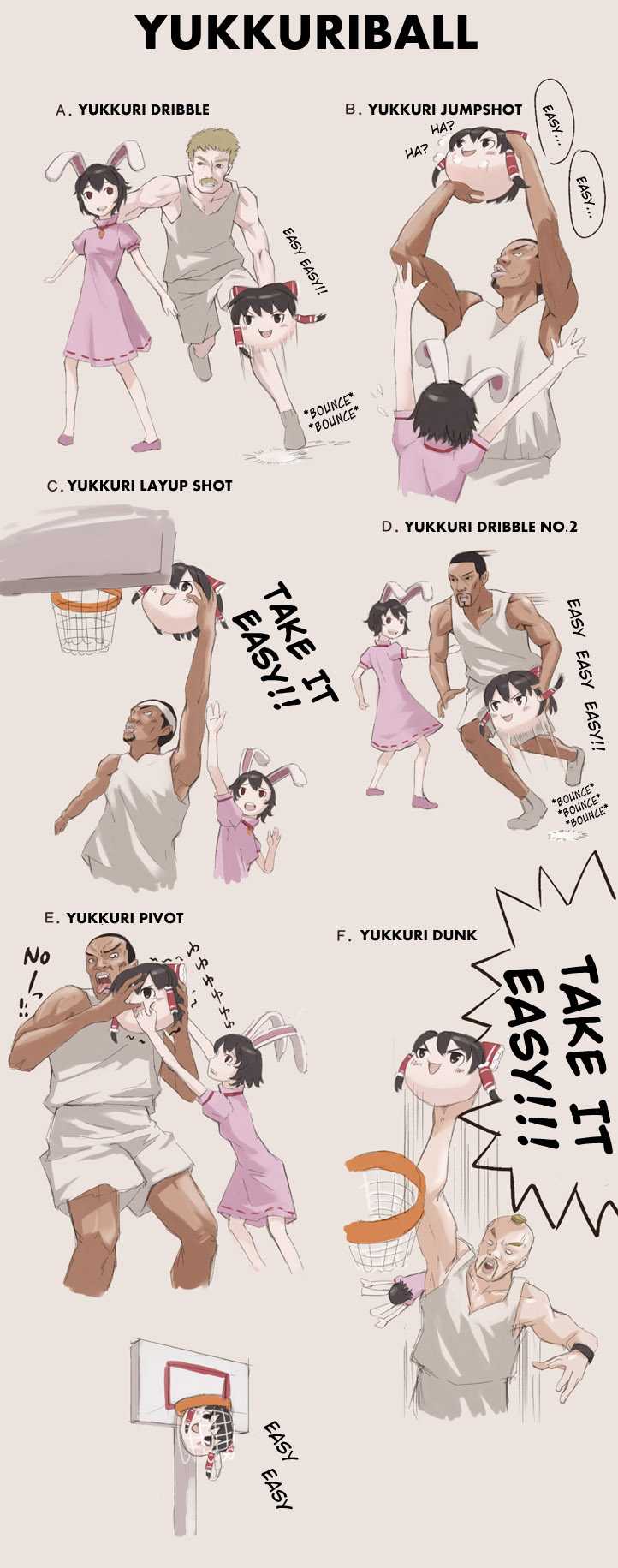 6+boys basketball hakurei_reimu hard_translated haruno highres inaba_tewi md5_mismatch multiple_boys touhou translated yukkuri_shiteitte_ne