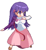 animated animated_gif battle_moon_wars bouncing_breasts breasts fate/stay_night fate_(series) fighting_stance full_body long_hair lowres matou_sakura medium_breasts pixel_art purple_eyes purple_hair solo standing transparent_background wind