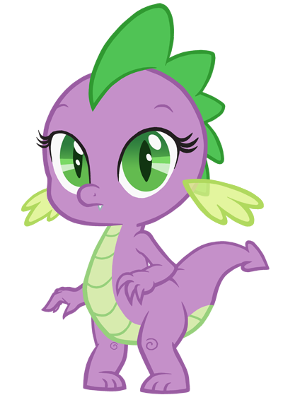 alpha_channel barb_(mlp) cat_eyes crossgender dragon fangs female friendship_is_magic green_eyes looking_at_viewer my_little_pony plain_background queencold slit_pupils solo spike_(mlp) standing transparent_background