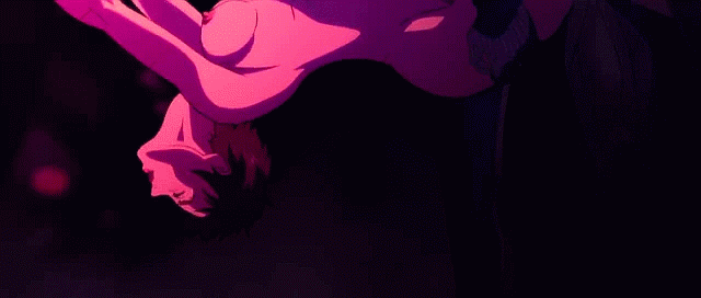 1boy 1girl animated animated_gif berserk black_hair bouncing_breasts breasts casca clothed_male_nude_female dark_skin femto griffith nude rape sex short_hair