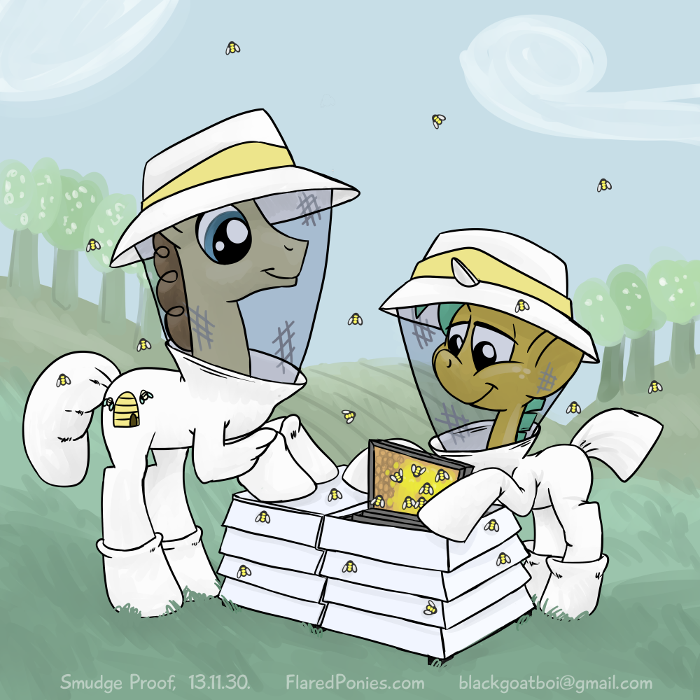 arthropod bee beekeeper castle-mania equine family father friendship_is_magic headcanon horn horse insect male mammal my_little_pony parent pony smudge_proof snails_(mlp) son spoiler unicorn