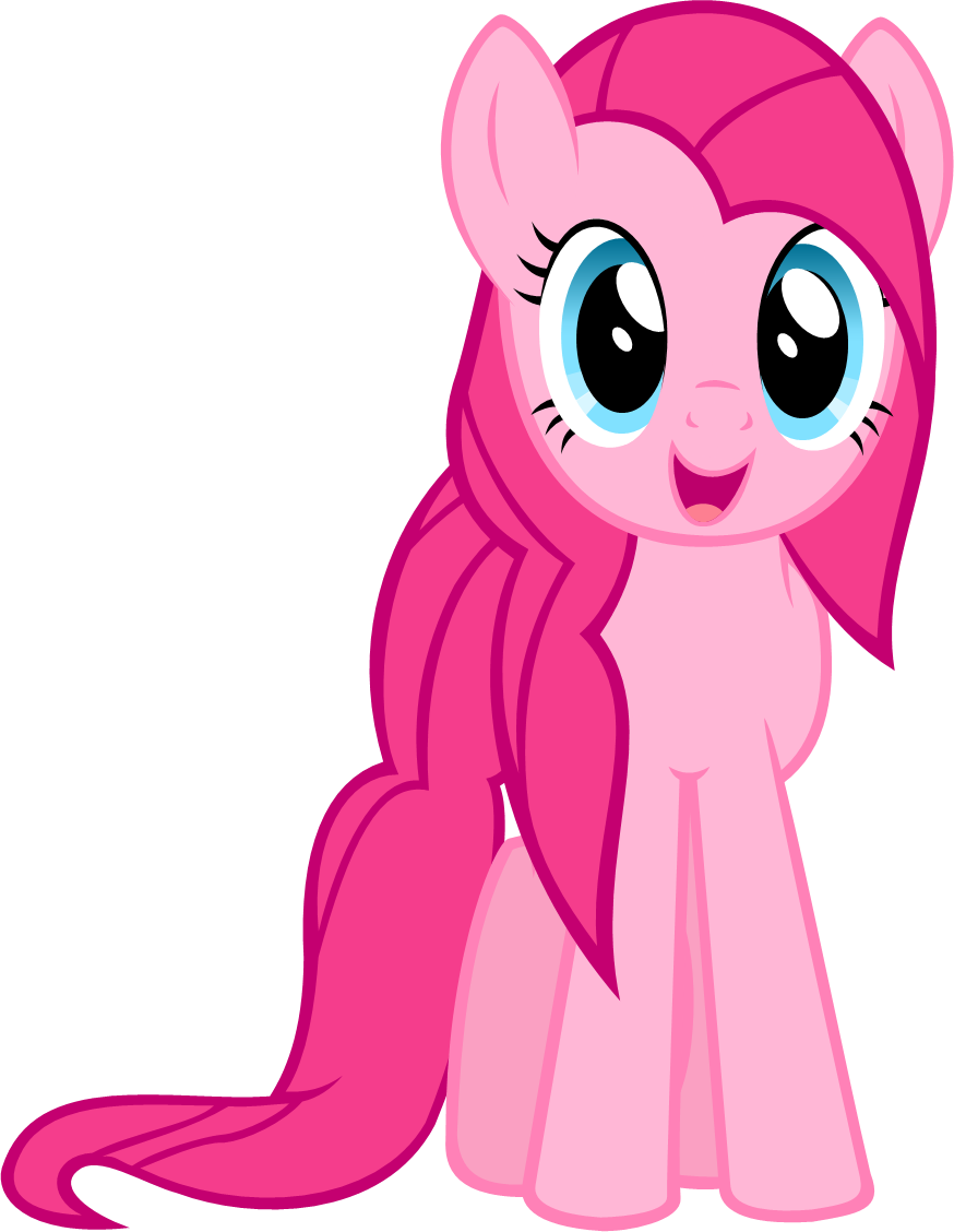 alpha_channel blue_eyes cute equine female feral friendship_is_magic hair horse looking_at_viewer mammal my_little_pony pink_hair pinkie_pie_(mlp) plain_background pony smile solo standing transparent_background zacatron94