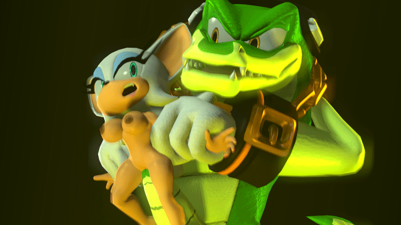 3d animated animated_gif anthro areola bat big_breasts breasts cgi chains crocodile duo erect_nipples erection female gloves interspecies large_penis male mammal mistersfm nipples nude penetration penis pussy reptile ridiculous_fit rouge_the_bat scalie sega sex smile sonic_(series) sonic_team sonic_the_hedgehog source_filmmaker straight uncensored vaginal vaginal_penetration vector_the_crocodile