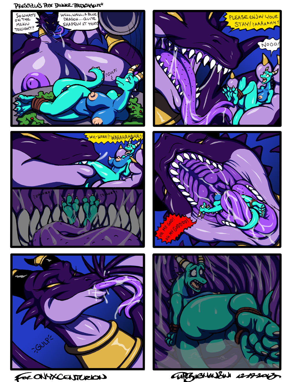 big_lips big_nipples breasts dragon everna female first_person_view forked_tongue gaping_maw hindpaw internal licking licking_lips long_tongue mawshot mouth_shot nipples open_mouth paws prescylla saliva soft_vore stomach swallowing teeth thebigmansini tongue vorarephilia vore