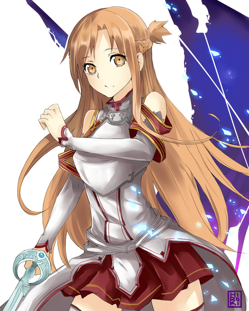 asuna hirokiart sword_art_online tagme