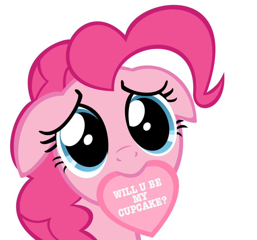 &lt;3 alpha_channel blue_eyes cute english_text equine female feral friendship_is_magic fur hair holidays horse looking_at_viewer mammal mouth_hold my_little_pony pink_fur pink_hair pinkie_pie_(mlp) plain_background pony solo stealth1546 text transparent_background valentine's_day valentine's_day vector
