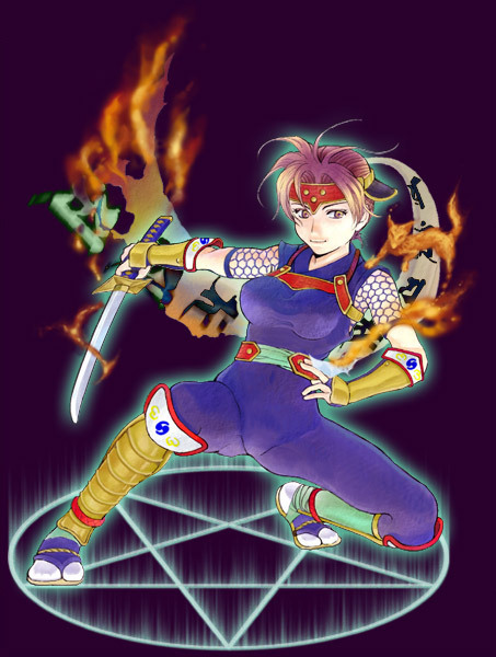 1girl artist_request female matt_(buchineko) ninja soul_calibur taki taki_(soulcalibur)