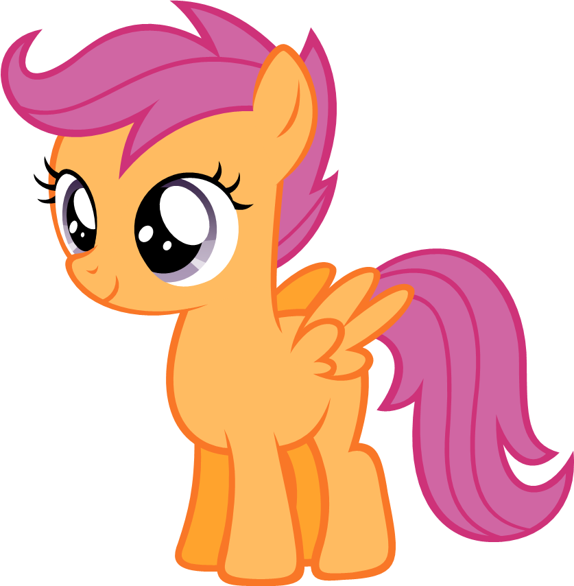 alpha_channel cute equine female friendship_is_magic horse mammal my_little_pony pegasus pony scootaloo_(mlp) smile wings young zacatron94