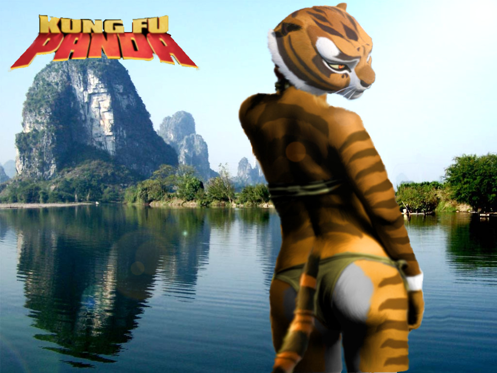 butt feline female kung_fu_panda mammal master_tigress oystercatcher7 panties solo swimsuit tiger underwear yellow_eyes