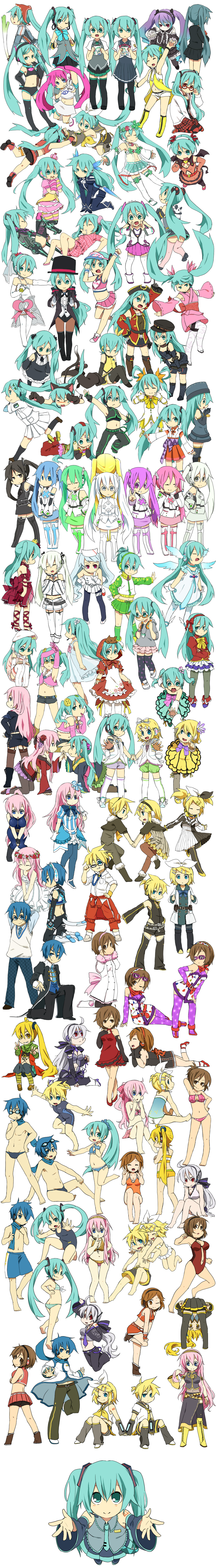 6+girls absurdres adjusting_eyewear aile_d'ange_(module) akita_neru alicia_melchiott alicia_melchiott_(cosplay) alternate_costume alternate_hair_color alternate_hairstyle angel_(module) animal_ears aqua_eyes aqua_hair arabian_(module) arabian_clothes arm_warmers armpits arms_behind_head arms_up asymmetry_(module) back-to-back bangs bat_wings belt bent_over beret bespectacled bike_shorts bikini black_eyes black_hair black_legwear black_one-piece_(module) blonde_hair blue_hair blue_legwear blush bodysuit boots bracelet breasts brown_legwear buttons campus_(module) cat_ears cat_tail cheer_(module) cheerleader china_(module) choker chou_(module) classic_(module) cleavage closed_eyes clothes_around_waist coat colorful_drop_(module) colorful_x_melody_(vocaloid) cosplay crown cute_(module) cyber_dive_(module) detached_sleeves dress earmuffs earrings elbow_gloves eoe_style_(module) ethnic_(module) everyone fairy_(module) fetal_position fishnet_pantyhose fishnets flower fraulein_(module) frills fuwafuwa_coat_(module) galaxy_(module) gallia_gun_dai_7_shoutai_(module) garter_belt gathers glasses gloves gothic_(module) gothic_lolita green_eyes green_hair green_legwear grimm's_fairy_tales hair_flower hair_ornament hairclip hajimete_no_koi_ga_owaru_toki_(vocaloid) hana_(module) hard_rock_(module) harem_pants hat hatsune_miku hatsune_miku_no_gekishou_(vocaloid) head_wings head_wreath headphones headset heart high_heels highres infinity_(module) jacket jacket_around_waist japanese_clothes jersey_(module) jewelry just_be_friends_(vocaloid) kagamine_len kagamine_rin kagamine_rin_(cosplay) kaito kimono kocchi_muite_baby_(vocaloid) leg_warmers leggings little_red_riding_hood little_red_riding_hood_(grimm) little_red_riding_hood_(grimm)_(cosplay) lolita_fashion long_hair long_image looking_back looking_up magician_(module) magnet_(vocaloid) male_swimwear medium_breasts megurine_luka meiko meiko_(cosplay) midriff miko_(module) mikuzukin_(module) miracle_paint_(vocaloid) miyabi_(module) modern_girl_(module) multicolored multicolored_clothes multicolored_legwear multiple_boys multiple_girls multiple_persona natural_(module) navel necktie neko_cyber_(module) nemu_nemu_(module) noble_(module) nurse_cap nyan_ko_(module) obi one-piece_swimsuit open_mouth osanpo_style_(module) p-style_(module) pajamas panda pants pantyhose paw_gloves paws piapro pink_hair pink_legwear pink_pops_(module) pirate pirate_(module) plaid plug-in_(module) polka_dot ponytail pose powder_(module) princess_(module) print_legwear project_diva project_diva_(series) project_diva_2nd punk_(module) punkish_(module) purple_eyes purple_legwear red_eyes reki_(arequa) retro roshin_yuukai_(vocaloid) running saihate_(vocaloid) sailor_collar sakine_meiko saliva sash scarf scarlet_(module) school_(module) school_jersey_(module) school_swimsuit school_uniform see-through senjou_no_valkyria senjou_no_valkyria_1 shoes short_kimono short_shorts short_yukata shorts side_ponytail side_slit sitting skirt sleeping small_breasts smile snow_(module) socks songover space_channel_39_(module) space_channel_5 spacey_nurse_(module) spiritual_(module) spring_onion star star_(module) star_print striped striped_bikini striped_legwear striped_swimsuit sunglasses sweater_vest swim_briefs swim_trunks swimsuit swimwear swimwear_(module) swimwear_b_(module) swimwear_p_(module) swimwear_s_(module) swimwear_t_(module) swimwear_v_(module) swimwear_vs_(module) swimwear_ws_(module) swimwear_wv_(module) tail tall_image thighhighs top_hat tripping tuxedo twintails ulala ulala_(cosplay) uneven_twintails v veil vertical_stripes vest vf_suit_(module) vintage_dress_(module) visor_cap vn02_(module) vocal_(module) vocaloid voyakiloid wetsuit white_eyes white_hair white_legwear white_one-piece_(module) winged_shoes wings wristband yellow_(vocaloid) younger yowane_haku yukata