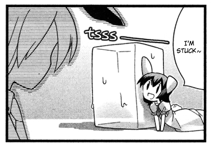animal_ears arata_toshihira bunny_ears comic greyscale hard_translated ice inaba_of_the_moon_and_inaba_of_the_earth inaba_tewi lowres monochrome multiple_girls reisen_udongein_inaba touhou translated