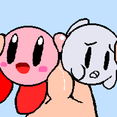 boo duo faceless_male fake_titfuck first_person_view human kirby kirby_(series) looking_at_viewer male male_pov mammal mario_bros mark_m nintendo open_mouth penis rubbing_cheek size_difference squishy video_games