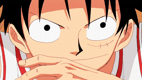 animated animated_gif epic explosion male male_focus monkey_d_luffy one_piece water_7