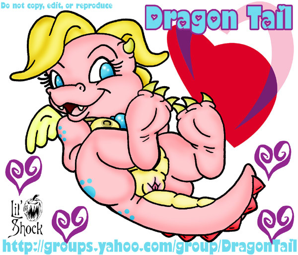 breasts cassie_(dragon_tales) dragon dragon_tales female lil'_shock lil'_shock pussy scalie solo yahoo_group