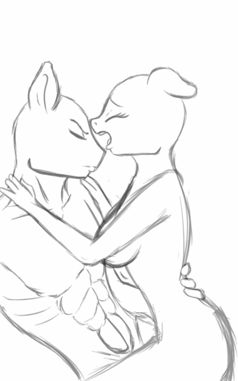 anthro anthrofied breasts duo equine eyelashes eyes_closed female hand_on_back lovingwolf male mammal mastery_position my_little_pony nude open_mouth plain_background sex sitting sketch straight white_background work_in_progress