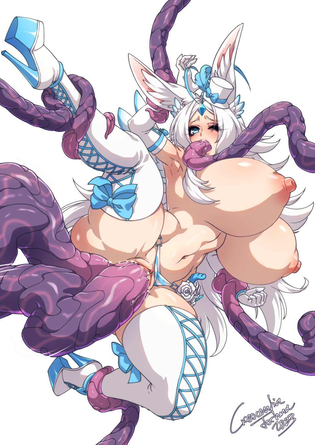 alpha_channel anal animal_humanoid big_breasts boots breasts clothing crescentia_fortuna female footwear hair hi_res high_heels humanoid lagomorph lagomorph_humanoid legwear leporid_humanoid mammal mammal_humanoid oral oral_penetration penetration rabbit_humanoid sex simple_background solo sponty tentacle_in_mouth tentacle_in_pussy tentacle_penetration tentacle_sex tentacles thigh_boots thigh_highs transparent_background vaginal vaginal_penetration white_hair
