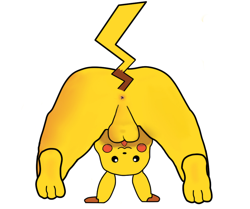 anus augmented backsack balls ballsack butt erection feral from_behind male nintendo penis pikachu pok&#233;mon pok&eacute;mon presenting presenting_hindquarters raised_tail smile solo video_games