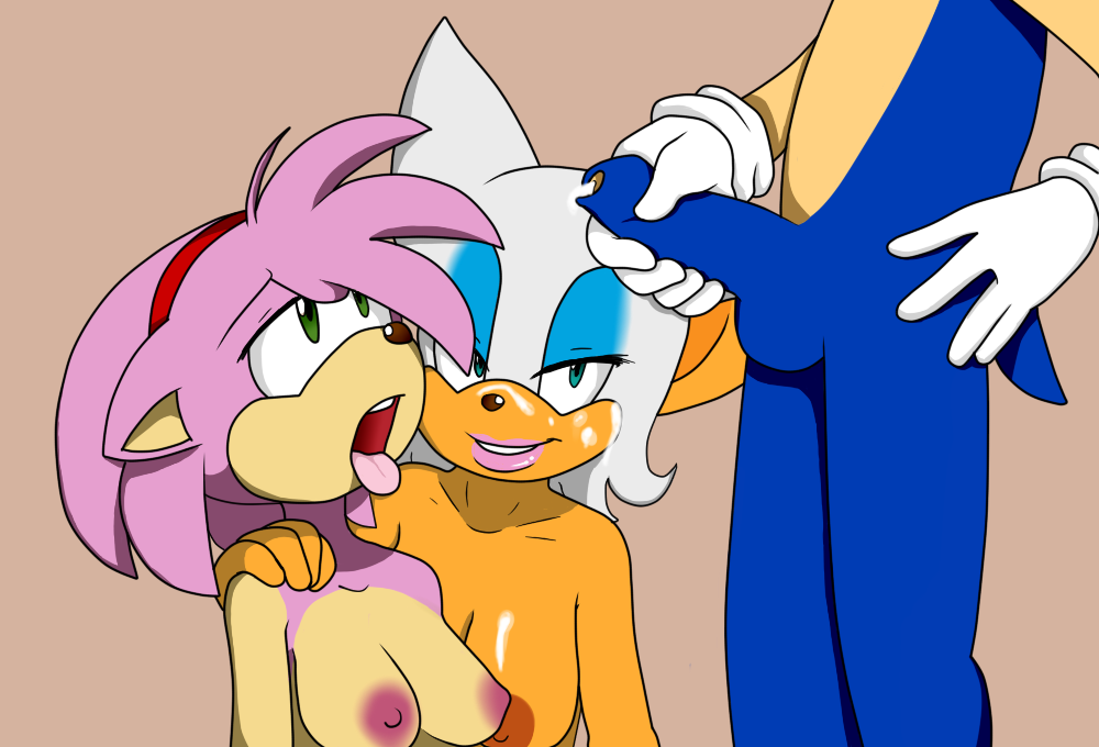 amy_rose bat begging big_breasts big_lips blue_eyes blue_fur breasts cum cum_on_breasts cum_on_face fur green_eyes group group_sex hand_on_shoulder hands_on_hips hedgehog mammal open_mouth orgy penis rouge_the_bat sega sex smile sonic_(series) sonic_the_hedgehog