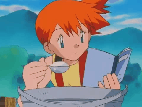 1boy 1girl animated animated_gif cooking food happy kasumi_(pokemon) lowres pikachu pokemon pot satoshi_(pokemon) smile soup sweatdrop what you're_doing_it_wrong you're_doing_it_wrong