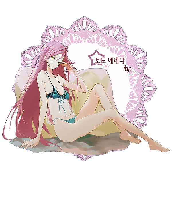 aqua_bra aqua_panties arm_support artist_name bare_legs barefoot bra full_body lingerie long_hair love_live! love_live!_school_idol_project mole mole_under_eye naye negligee panties purple_hair see-through sitting solo toudou_erena transparent_background underwear underwear_only very_long_hair yellow_eyes