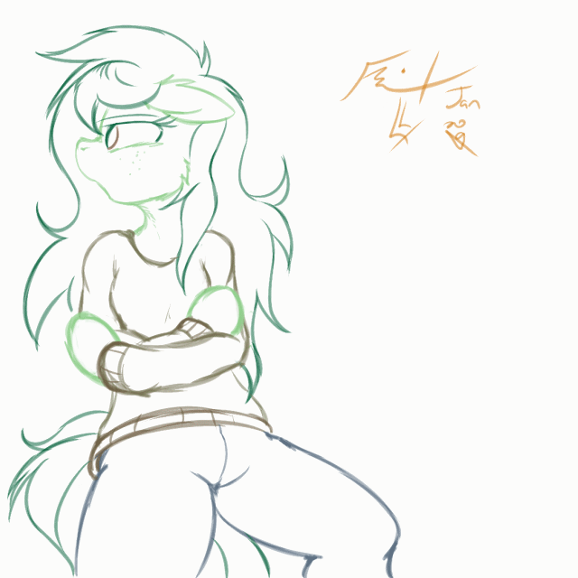 animated blinking blush clothing crossed equine flashing freckles friendship_is_magic frist44 hair horse invalid_tag jeans long_hair mammal my_little_pony navel nipples pants pony smile smug sweater teats undressing unzipping wallflower_blush