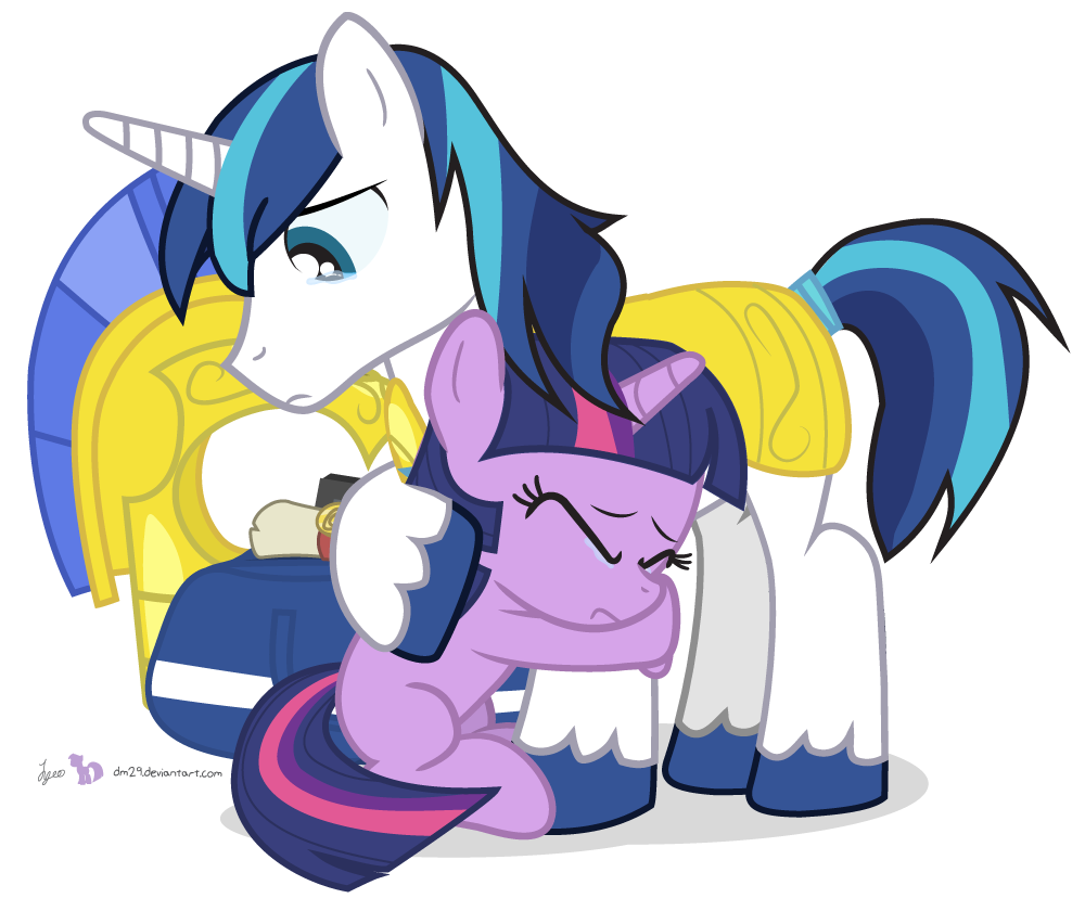2015 alpha_channel brother_and_sister crying dm29 duo equine female feral friendship_is_magic horn male mammal my_little_pony sad shining_armor_(mlp) sibling tears twilight_sparkle_(mlp) unicorn