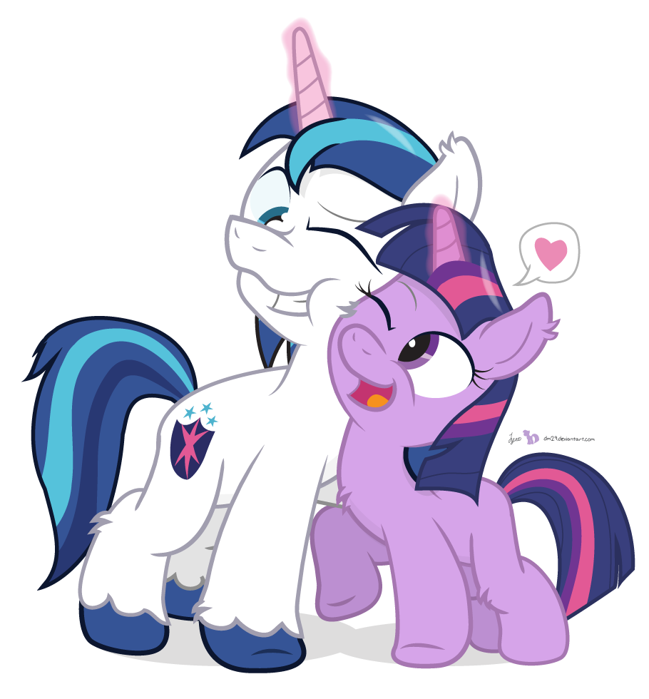 &lt;3 alpha_channel brother_and_sister cute cutie_mark dm29 duo equine female feral friendship_is_magic hair horn male mammal my_little_pony one_eye_closed shining_armor_(mlp) sibling twilight_sparkle_(mlp) unicorn