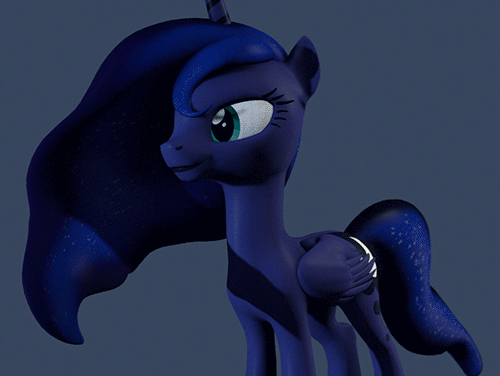 2014 3d animated equine female feral friendship_is_magic fruitymilk horn mammal my_little_pony princess_luna_(mlp) solo winged_unicorn wings