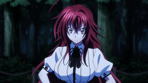 animated animated_gif bra breasts high_school_dxd lowres rias_gremory underwear