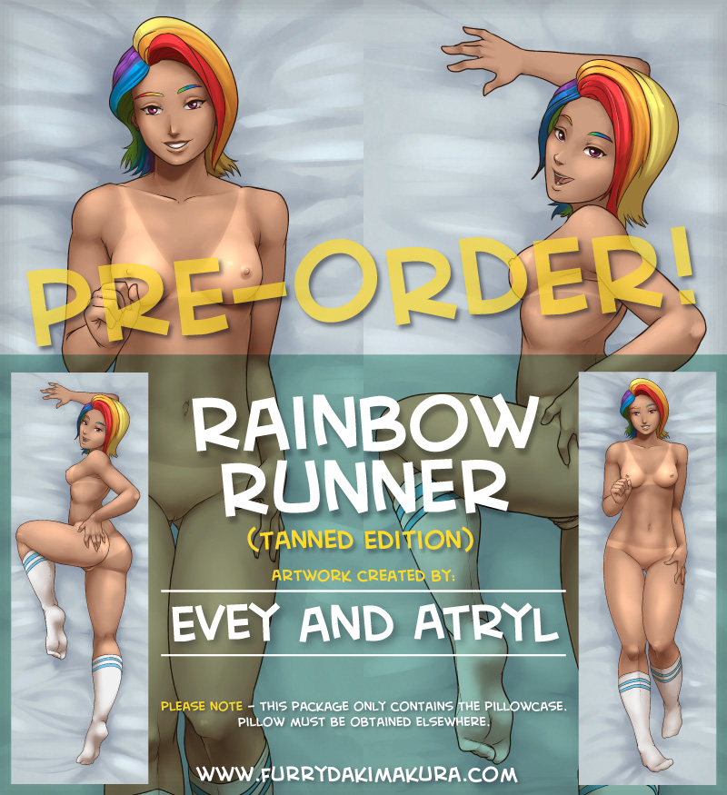 2015 advertisement annoying_watermark anthro anthrofied atryl breasts butt clothing dakimakura digital_media_(artwork) english_text female friendship_is_magic hair human humanized legwear looking_at_viewer lying mammal multicolored_hair my_little_pony nipples nude open_mouth pussy rainbow_dash_(mlp) rainbow_hair smile socks tan_line text watermark