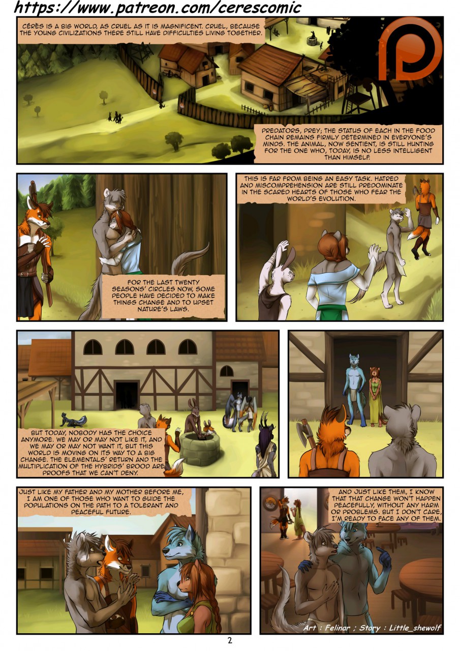 ada'hy_(character) adventure aleshanee_(character) ceres ceres-world_(copyright) ceresworld comic dialogue felinar fizz_(character) fluttershyspy_(artist) little_shewolf_(artist) patreon werefox_(character)