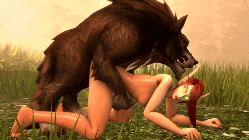 all_fours animated bestiality blood_elf breasts canine cgi digital_media_(artwork) doggystyle elf erection female feral from_behind glowing glowing_eyes green_eyes hair humanoid interspecies male mammal mounted nipples noname55 nude penetration penis pointy_ears red_hair sex source_filmmaker video_games warcraft wolf world_of_warcraft