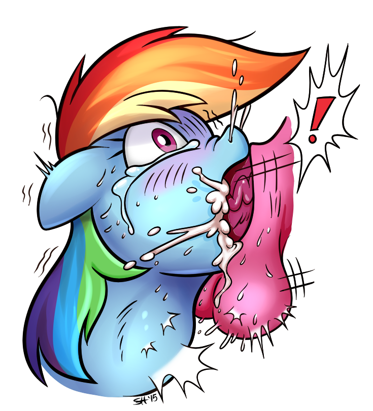 ! 2015 alpha_channel blush cum cum_from_nose cum_in_mouth cum_in_nose cum_inside deep_throat disembodied_penis duo equine female feral friendship_is_magic hair horse male male/female mammal multicolored_hair my_little_pony neck_bulge oral penis plain_background pony rainbow_dash_(mlp) rainbow_hair sex solo_focus sorcerushorserus sweat tears transparent_background