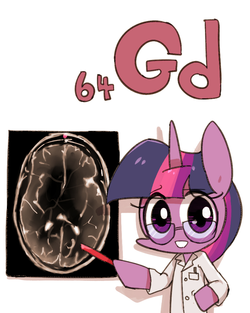 2015 equine eyewear female friendship_is_magic gadolinium glasses hair horn joycall3 lab_coat mammal my_little_pony purple_eyes purple_hair solo twilight_sparkle_(mlp) winged_unicorn wings xray