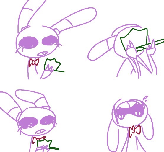 bonnie_bunny crying five_nights_at_freddy's hat tears the_weaver video_games
