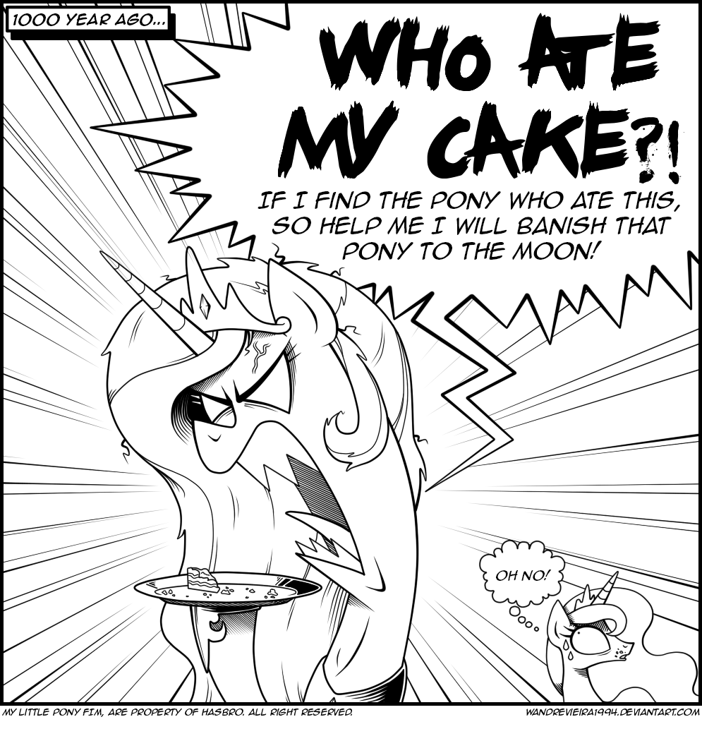 angry english_text equine female feral friendship_is_magic horn mammal my_little_pony princess_celestia_(mlp) princess_luna_(mlp) text wandrevieira1994 winged_unicorn wings