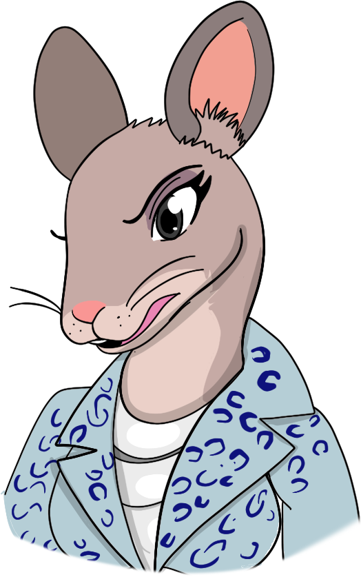 anthro bojack_horseman female mammal mia_mckibben mouse rodent unknown_artist