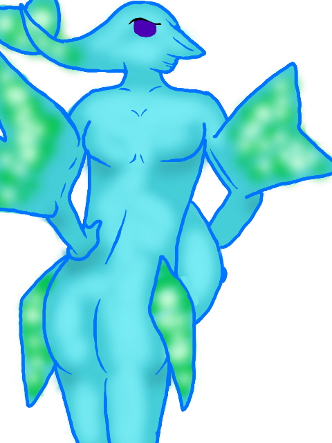 anthro belly bulge emoanthrolover humanoid invalid_tag legend loz male male_pregnancy marine nude pregnant princess_zelda zora