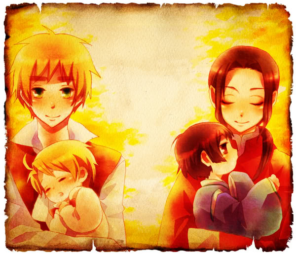 4boys america_(hetalia) axis_powers_hetalia china_(hetalia) japan_(hetalia) male male_focus multiple_boys united_kingdom_(hetalia)