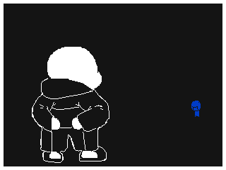 animated duo male protagonist_(undertale) sans_(undertale) undertale unknown_artist