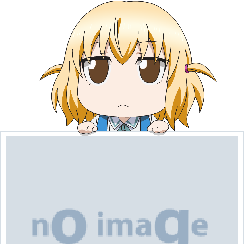 blonde_hair chibi d-frag! mugen_ouka no_image pixiv school_uniform shibasaki_roka short_hair solo vector_trace