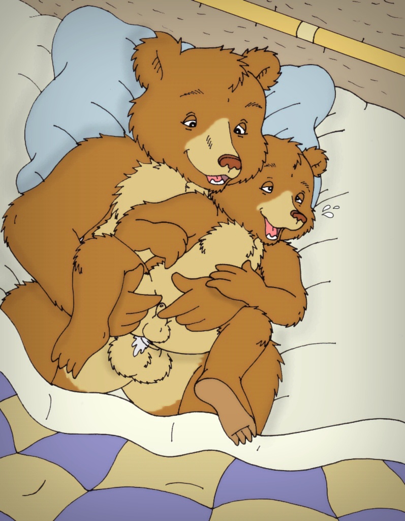anal anal_penetration anthro balls barefoot bear bed bedcovers bird's-eye_view cub cum_from_ass duo father father_and_son father_bear high-angle_shot incest little_bear little_bear_(character) male male/male mammal nelson88 nude on_bed on_top_of open_mouth parent penetration penis pillow sheath small_penis son under_covers young