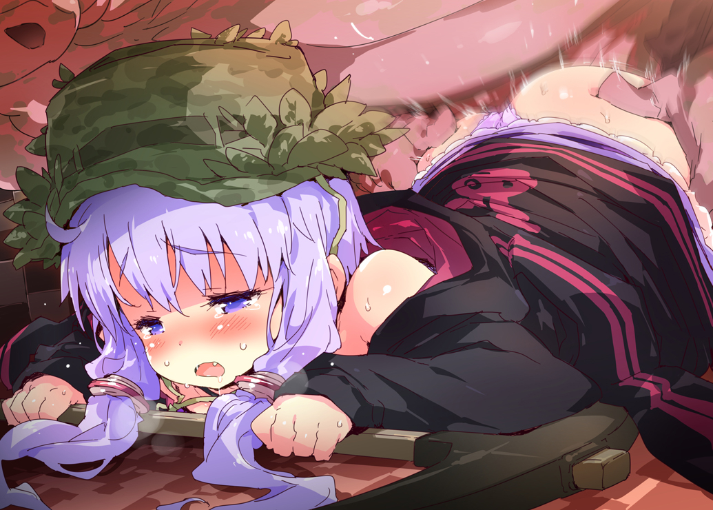 animal_print ass bestiality blush bunny_print camouflage_hat cave exhausted fang half-closed_eyes hat hood hoodie leaf minecraft monster open_mouth panties petenshi_(dr._vermilion) pickaxe pig purple_eyes purple_hair purple_panties rape saliva sex short_hair_with_long_locks sidelocks solo_focus sweatdrop tears underwear vocaloid voiceroid yuzuki_yukari