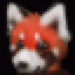 acru_jovian ambiguous_gender animated black_background blinking digital_media_(artwork) fur icon mammal pixelated portrait red_panda simple_background solo