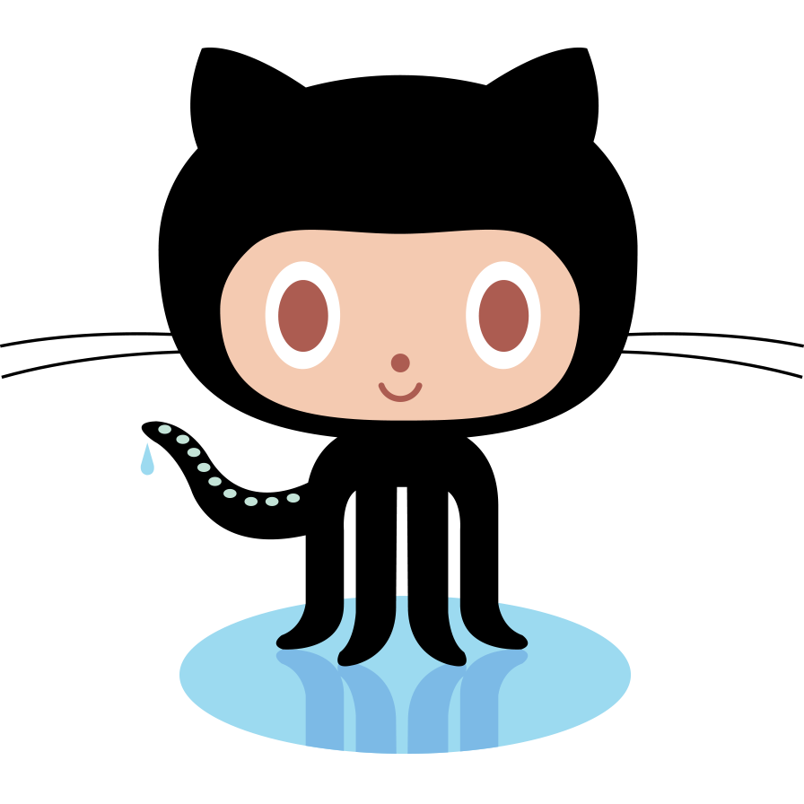 ambiguous_gender cat cephalopod chibi cute feline github happy hybrid mammal marine o_o octocat octopus octopussy puddle simon_oxley solo water wet what what_has_science_done whiskers