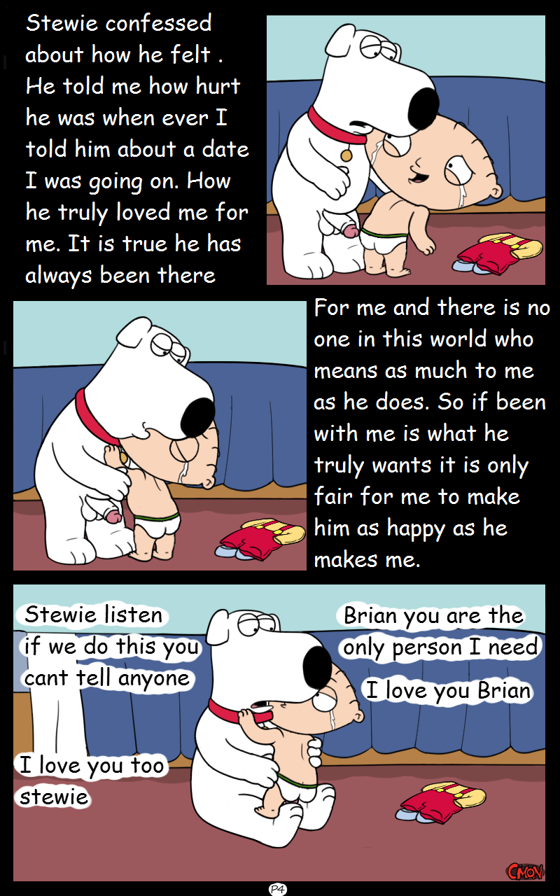baby brian_griffin canine charliemon comic dog family_guy hi_res human kissing male male/male mammal penis stewie_griffin young