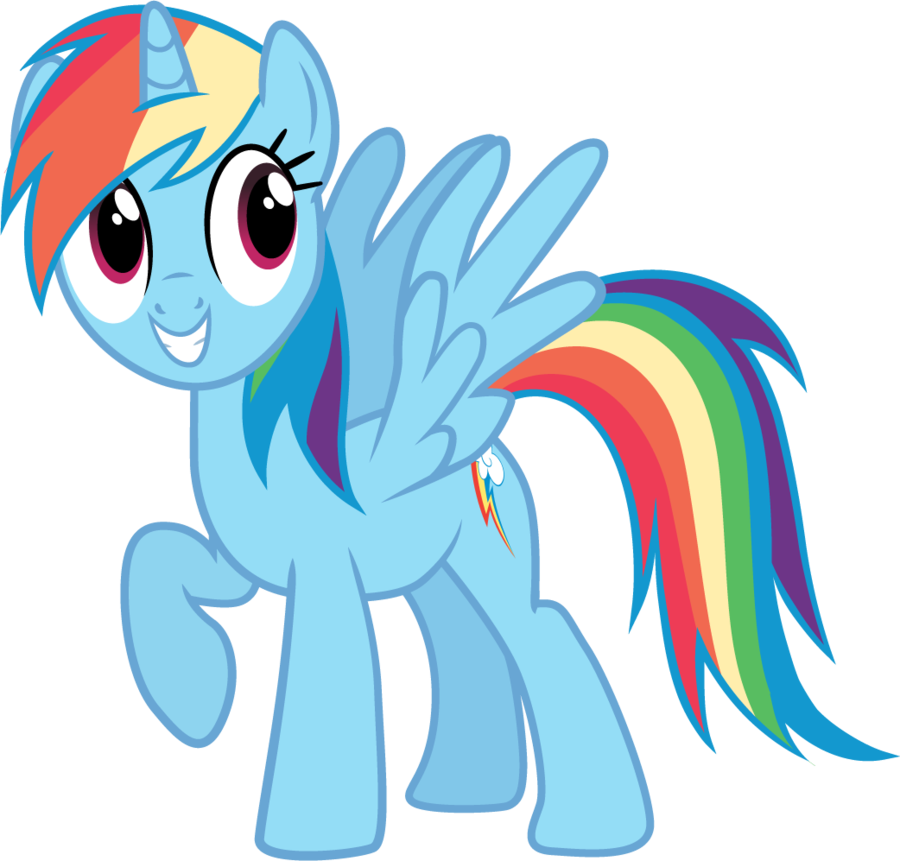 ah-darnit blue_fur cutie_mark equine feathered_wings feathers female feral friendship_is_magic fur hair horn horse mammal multicolored_hair my_little_pony pegasus pony rainbow_dash_(mlp) rainbow_hair solo winged_unicorn wings