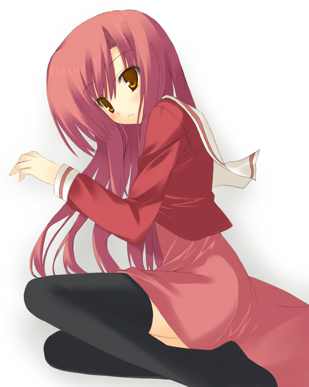 hayate_no_gotoku katsura_hinagiku kuwashima_rein seifuku thigh-highs