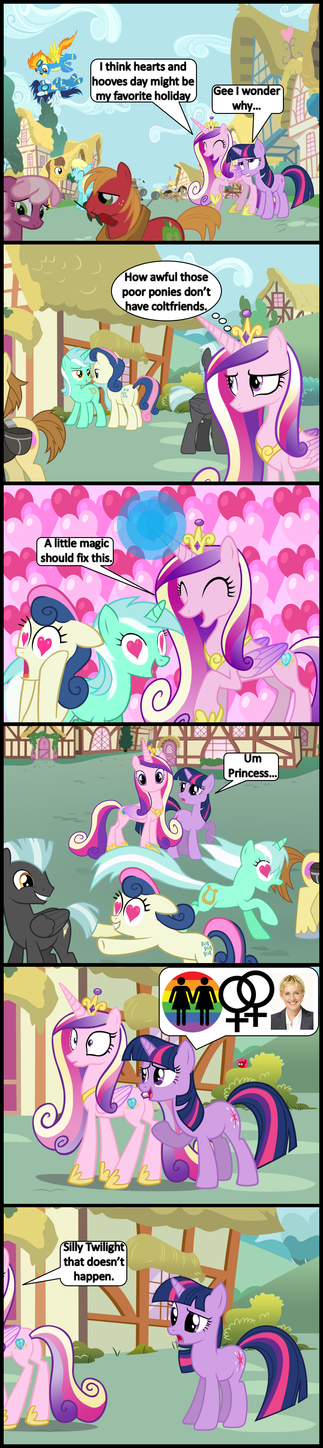 &lt;3 &lt;3_eyes 2014 absurd_res big_macintosh_(mlp) blush bonbon_(mlp) bronybyexception bush caramel_(mlp) cheerilee_(mlp) clothing cloud comic crown cutie_mark dalek derpy_hooves_(mlp) doctor_who doctor_whooves_(mlp) donut_joe_(mlp) earth_pony english_text equine eyewear feathered_wings feathers female feral flower flying friendship_is_magic fur goggles grass group hair hi_res holidays horn horse house human jewelry lyra_heartstrings_(mlp) magic male mammal multicolored_hair my_little_pony necklace outside pegasus pinkie_pie_(mlp) plant pony ponyville princess_cadance_(mlp) rose sassaflash_(mlp) sky smile soarin_(mlp) spitfire_(mlp) text thunderlane_(mlp) twilight_sparkle_(mlp) unicorn uniform valentine's_day window winged_unicorn wings wonderbolts_(mlp)